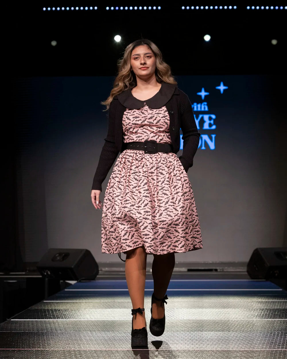 Darling Dress - Pink Bats