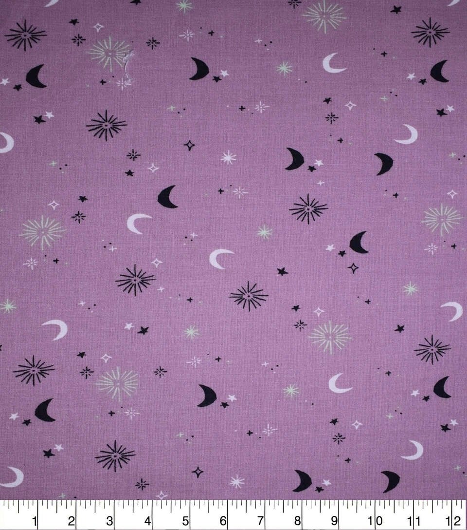 Darling Dress - Moon & Stars in Purple