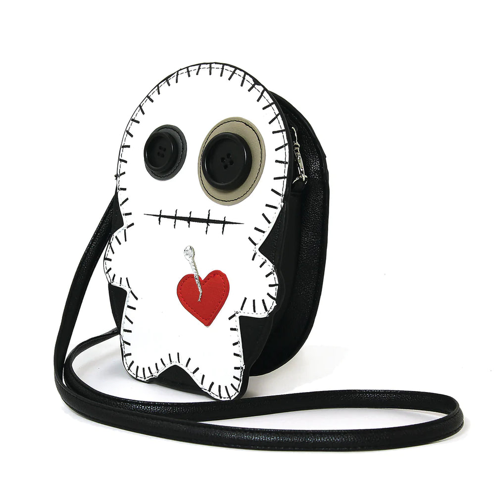 Voodoo Doll cross body purse