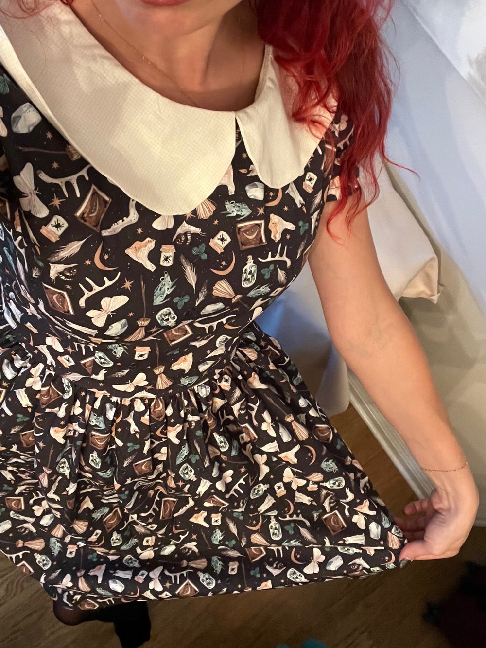 Darling Dress - Magical Objects in Charcoal