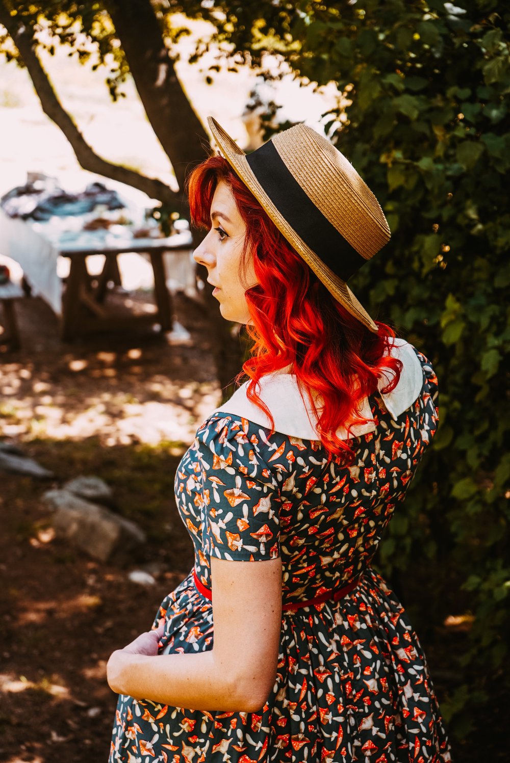 Darling Dress - Mushroom