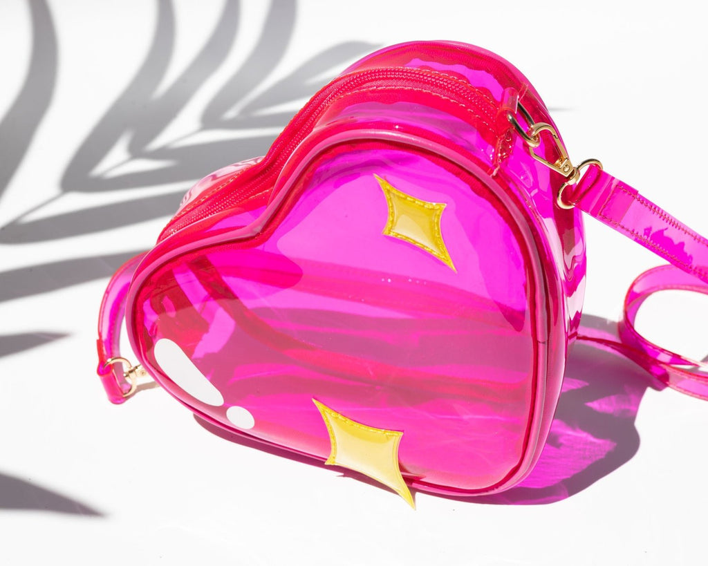 Sparkle Heart Emoji purse