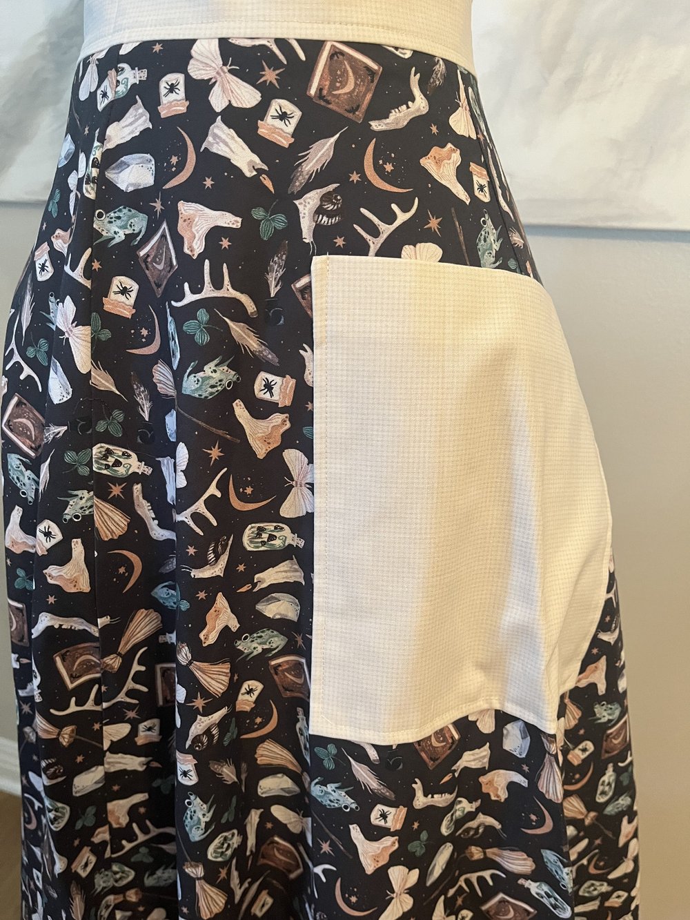 Kathryn Skirt - Magic Tools in Charcoal