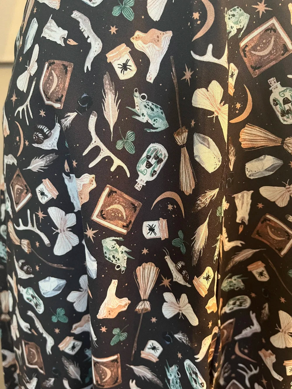 Kathryn Skirt - Magic Tools in Charcoal