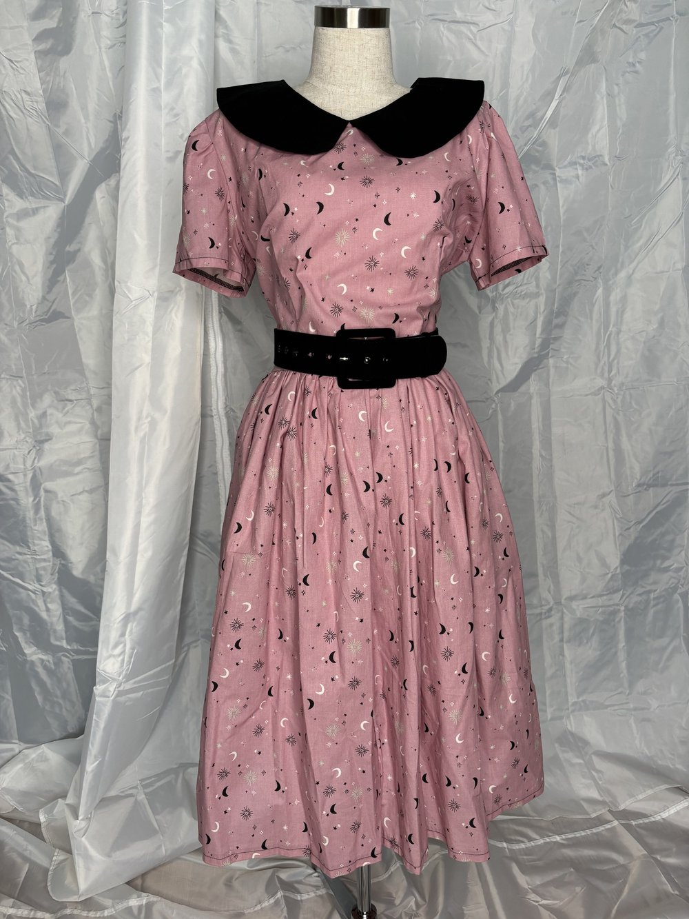 Darling Dress - Moon & Stars in Purple