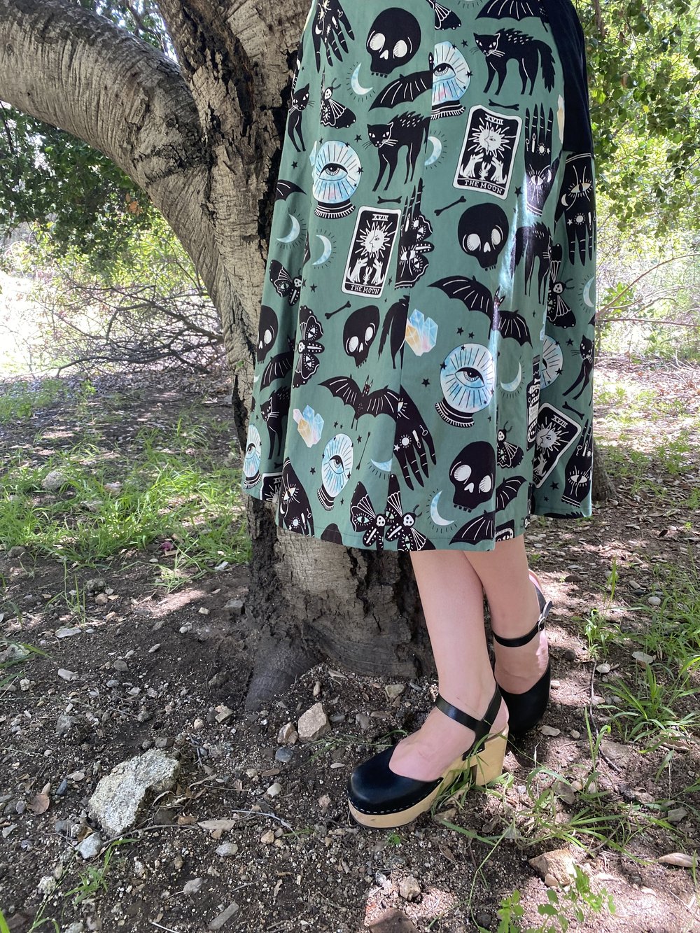 Kathryn Skirt - Teal Mystic