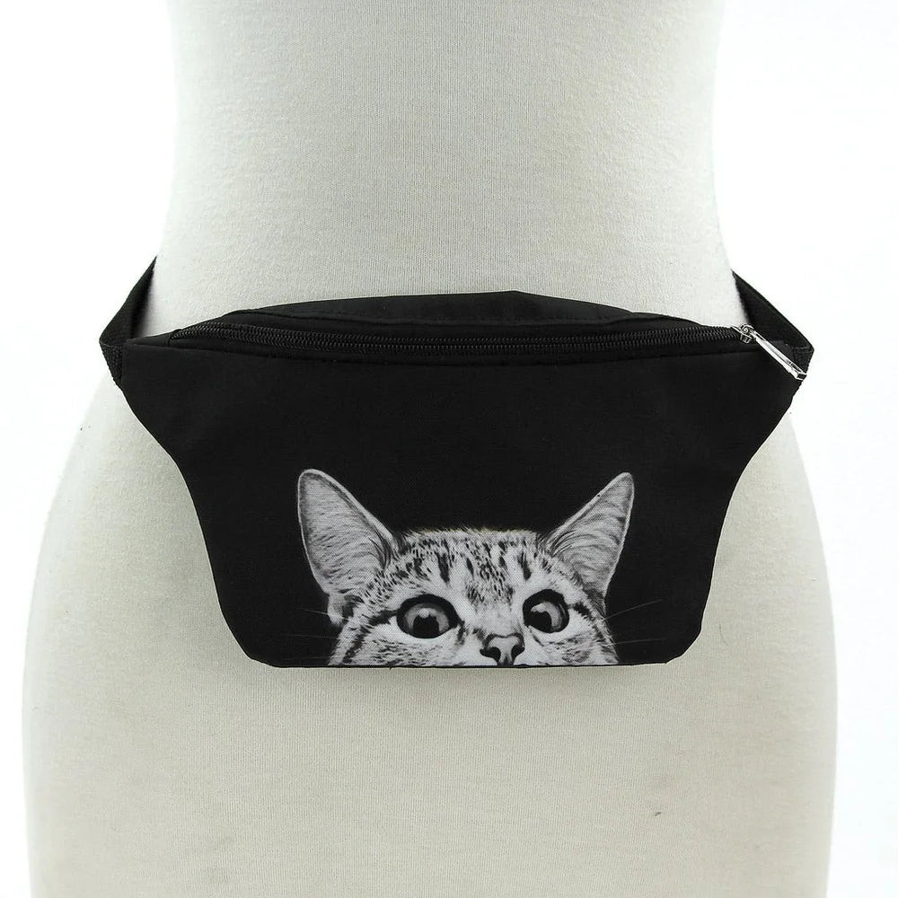 Peek-A-Boo Kitty Zipper pack