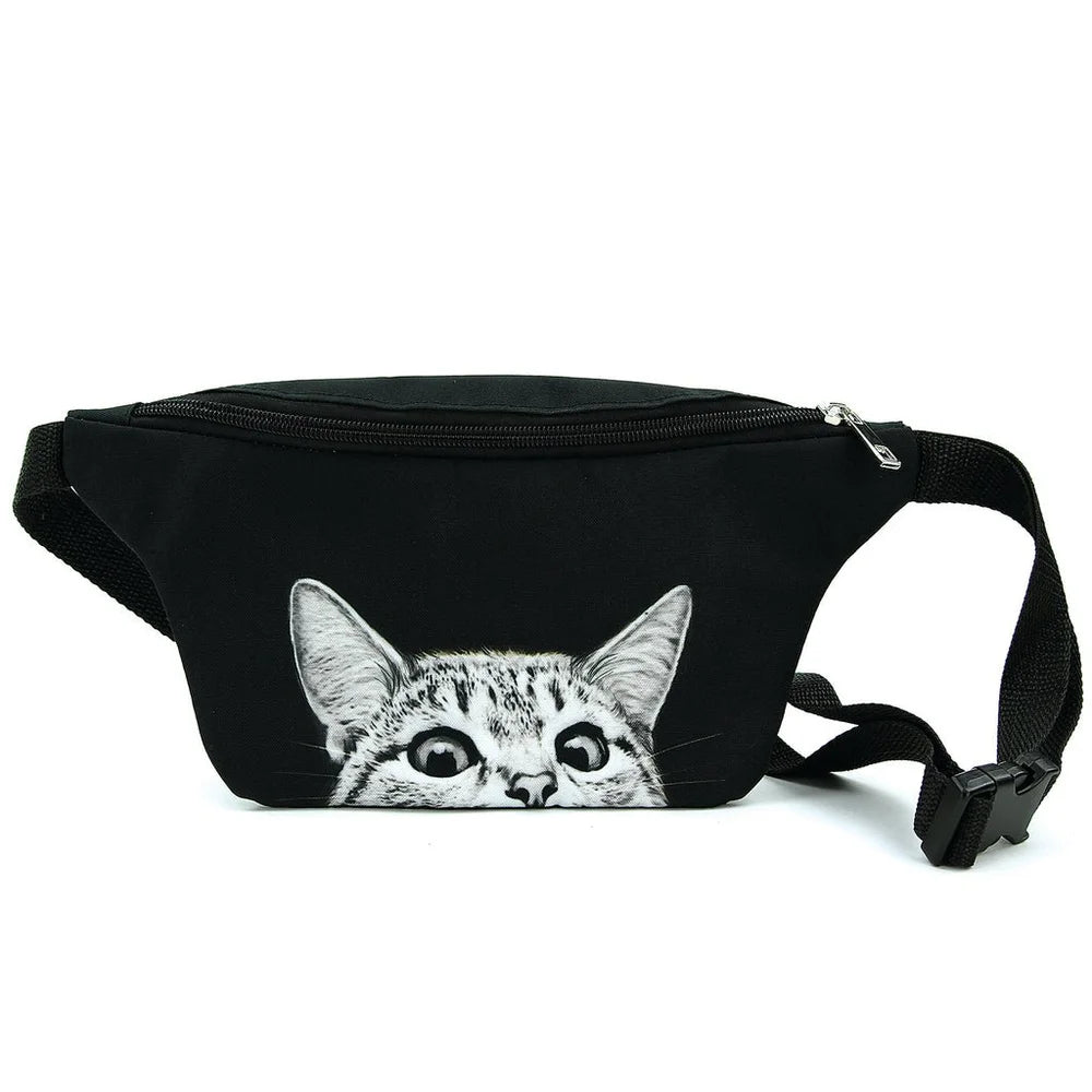 Peek-A-Boo Kitty Zipper pack