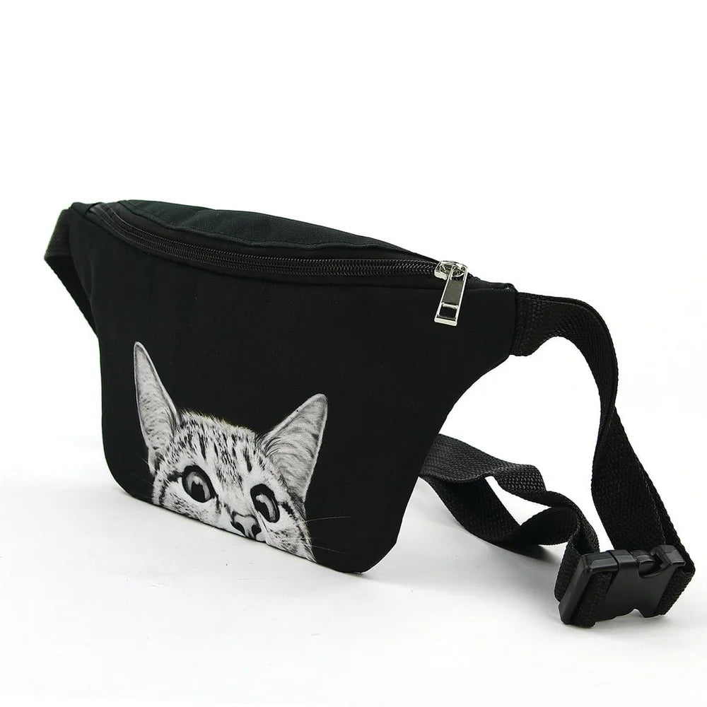 Peek-A-Boo Kitty Zipper pack